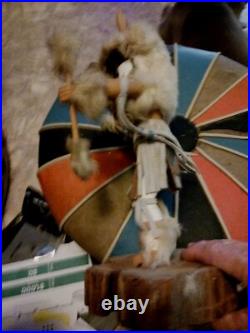 Awesome Old Native American Navajo Kachina Deer Very Nice