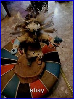 Awesome Old Native American Navajo Kachina Hototo Very Nice