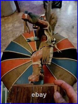 Awesome Old Native American Navajo Kachina Hototo Very Nice