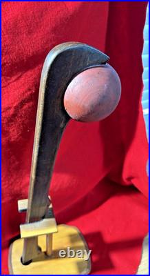 Ballheaded War club, Southeast woodland Indian Style, Cherokee, Choctaw, Chickasaw