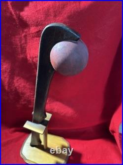 Ballheaded War club, Southeast woodland Indian Style, Cherokee, Choctaw, Chickasaw