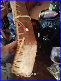 Beaded Birch Bark Native American Cradleboard