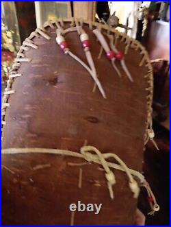 Beaded Birch Bark Native American Cradleboard