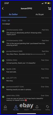 Beautiful Original Native American Indian Oil Painting Leland Castro