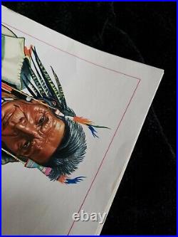 Blackfoot Indians of Glacier National Park 20 PRINTS & Booklet Winold Reiss 1958