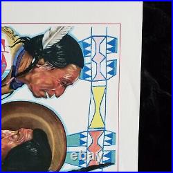 Blackfoot Indians of Glacier National Park 20 PRINTS & Booklet Winold Reiss 1958