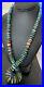 Blue Turquoise & Spiny Oyster Navajo Pearls Sterling Silver 28 Necklace 00330