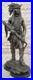 Bronze Marble Sculpture Statue Native American Indian Lost Wax Method Sale