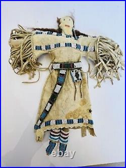 C. 1880 Native American Indian Beaded Doll