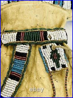 C. 1880 Native American Indian Beaded Doll