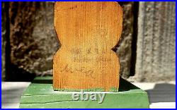 C1930-50s NWC TOTEM POLE GENUINE INDIAN MADE 6.5 x 6 EXCELLENT RARE