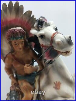 Chambord Collection Eleco Horse Native American Indian