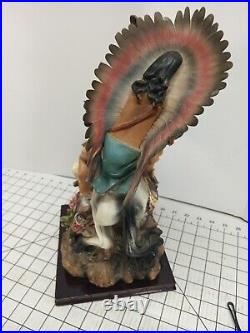 Chambord Collection Eleco Horse Native American Indian