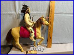 Crow, Tribe WPA Related Project, Horse and Rider 1935 Native American