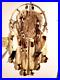DREAM Catcher Native American Mandala Fur Wool Feathers Beaded Large Vintage