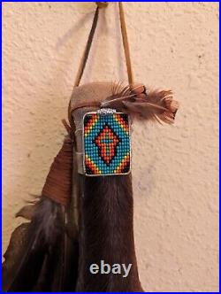 Decorated Elk Deer Hoof Southwest Decor Wall Art Native American Inspired