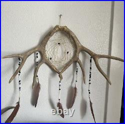 Deer Antler dream catcher