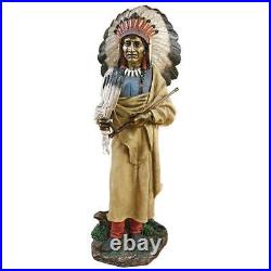 Design Toscano Native American Indian Spirit Chief Statue