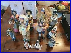 Early 2000's Thanksgiving Native American Pilgrim Statue Decor