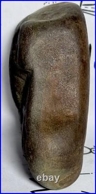 Effigy Native American Indian Authentic Stone Effigy, 1 lb 4 oz. VA