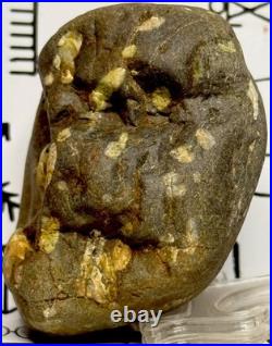 Effigy Native American Indian Authentic Stone Effigy Carved, 11.9 oz. VA
