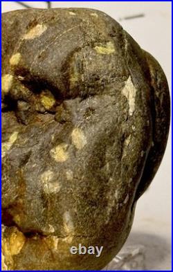 Effigy Native American Indian Authentic Stone Effigy Carved, 11.9 oz. VA