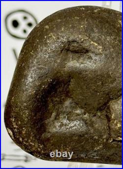 Effigy Native American Indian Authentic Stone Effigy Carved, 5.5 oz. VA