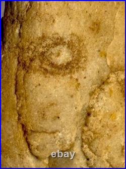 Effigy Native American Indian Authentic Stone Effigy Carved/Paint, 5.4 oz. VA