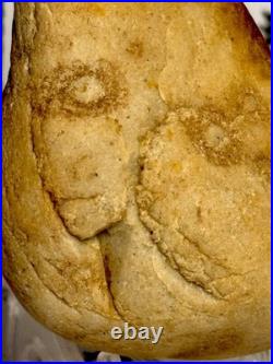 Effigy Native American Indian Authentic Stone Effigy Carved/Paint, 5.4 oz. VA