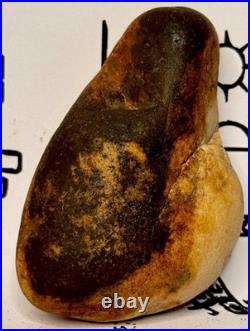Effigy Native American Indian Authentic Stone Effigy Carved/Paint, 5.4 oz. VA