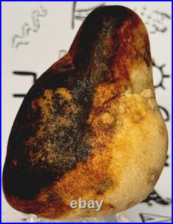 Effigy Native American Indian Authentic Stone Effigy Carved/Paint, 5.4 oz. VA