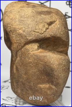 Effigy Native American Indian Authentic Stone Effigy. Carved Stone. Virginia