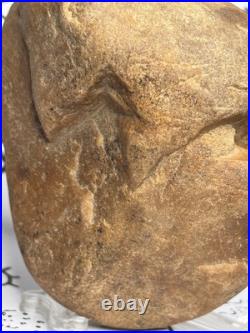 Effigy Native American Indian Authentic Stone Effigy. Carved Stone. Virginia