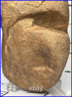 Effigy Native American Indian Authentic Stone Effigy. Carved Stone. Virginia