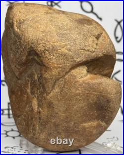 Effigy Native American Indian Authentic Stone Effigy. Carved Stone. Virginia