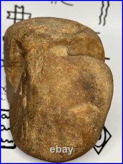 Effigy Native American Indian Authentic Stone Effigy. Carved Stone. Virginia
