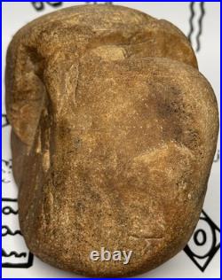 Effigy Native American Indian Authentic Stone Effigy. Carved Stone. Virginia