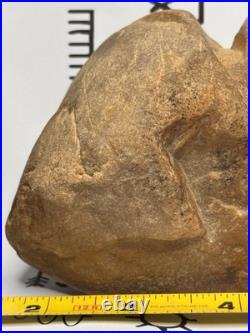 Effigy Native American Indian Authentic Stone Effigy. Carved Stone. Virginia