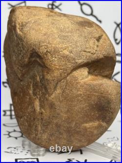 Effigy Native American Indian Authentic Stone Effigy. Carved Stone. Virginia