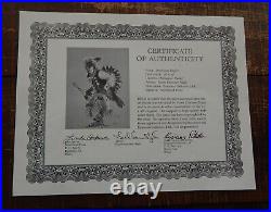 Frank Emerson Nigh Traditional Dancer Non Native American Indian Framed Print