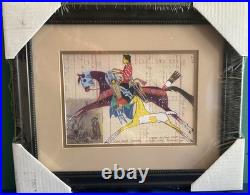 George Flett Signed by Artist Proof Ledger Native American Spokane Lot of 2