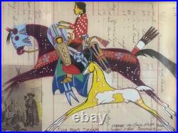 George Flett Signed by Artist Proof Ledger Native American Spokane Lot of 2