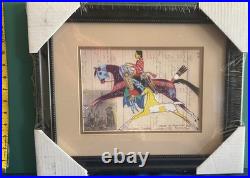 George Flett Signed by Artist Proof Ledger Native American Spokane Lot of 2