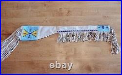 Gun Cover Native American Indian Beaded Sioux Style leather Rifle Scabbard S513
