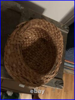 Hand Woven Native NW Salish Cedar Bark Hats
