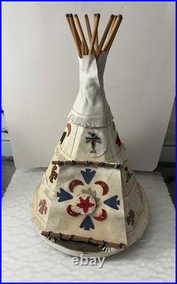 Handcrafted Native American Teepee Model Indian