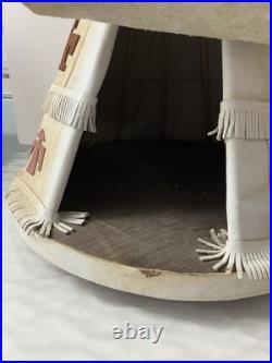 Handcrafted Native American Teepee Model Indian