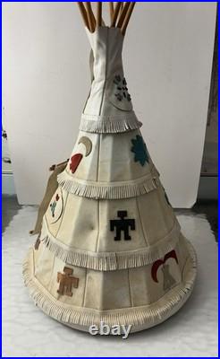 Handcrafted Native American Teepee Model Indian