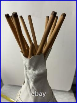 Handcrafted Native American Teepee Model Indian