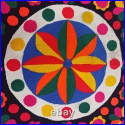 Handmade Native American Vintage Wall Hanging 36 X 36 Geometric Shapes